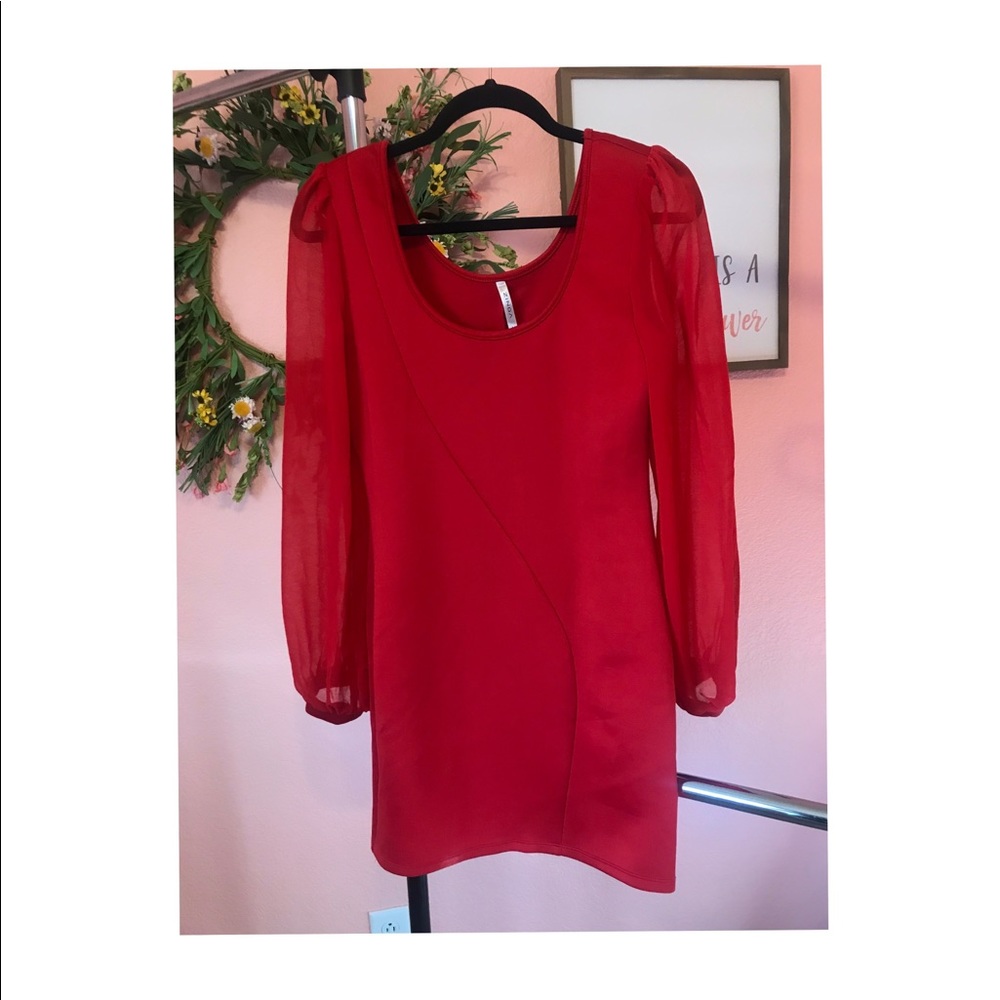 Red Mini Dress
